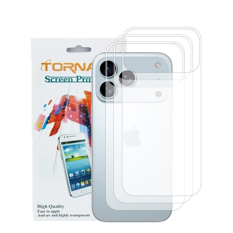 برچسب پوششی گوشی تورنادو مدل فول مناسب برای موبایل اپل آیفون 17 پرومکس / iPhone 17 Pro Max بسته 3 عددی