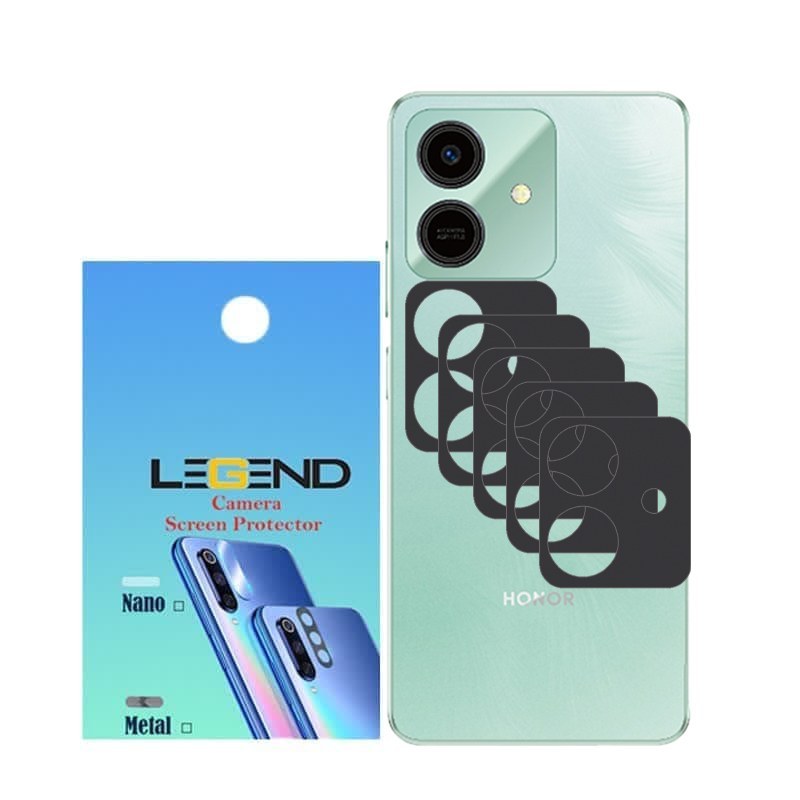 محافظ لنز دوربین لجند مدل قابدار مناسب برای موبایل آنر پلی 10 / Honor Play 10 بسته 5 عددی