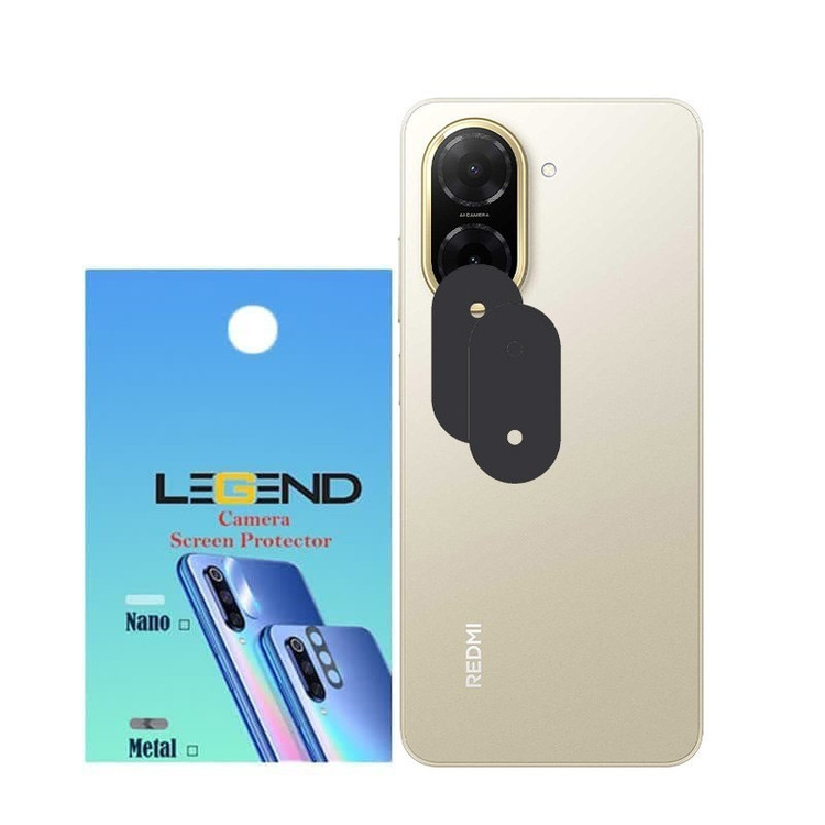 محافظ لنز دوربین لجند مدل قابدار مناسب برای موبایل شیائومی Redmi A5 بسته 2 عددی