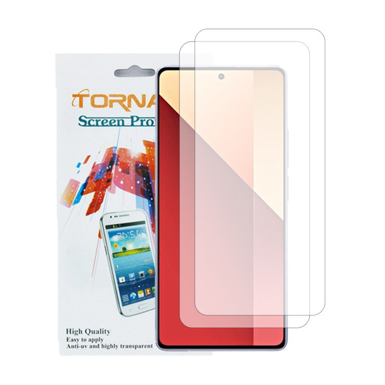 گلس محافظ صفحه نمایش تورنادو مدل نانو گلس مناسب برای موبایل شیائومی Redmi Note 13 بسته 2 عددی