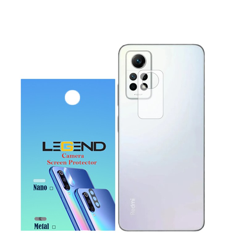 محافظ لنز دوربین لجند مدل نانو گلس مناسب برای موبایل شیائومی Note 12 Pro 4G