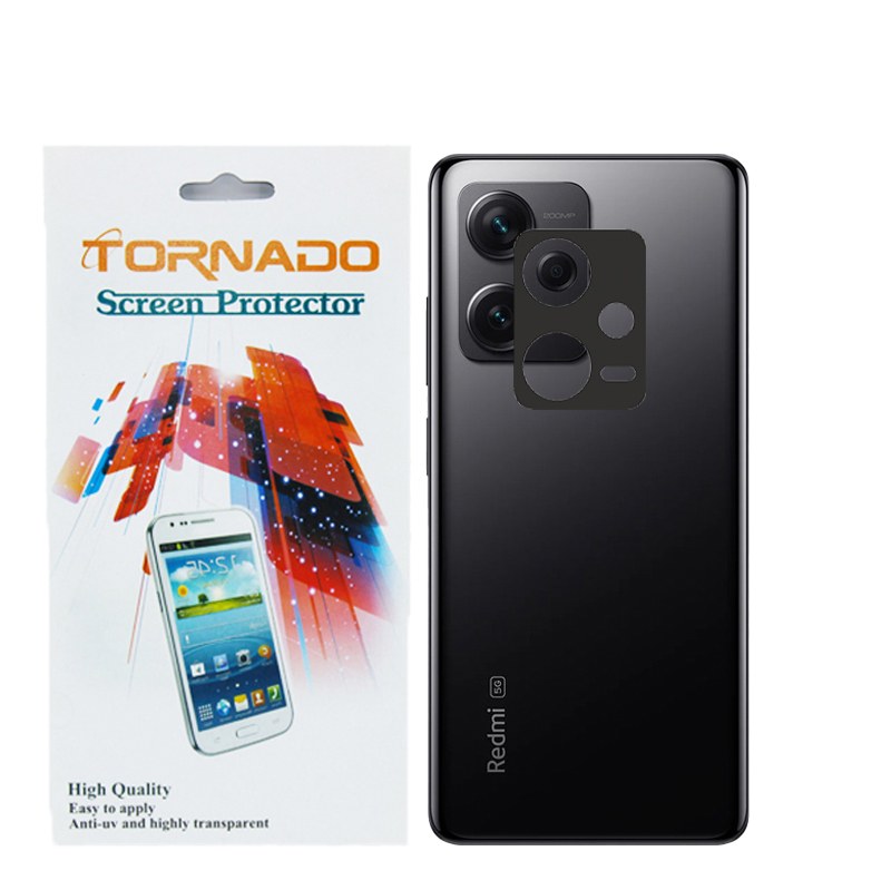 محافظ لنز دوربین تورنادو مدل قابدار مناسب برای موبایل شیائومی Note 12 Pro 5G بسته 40 عددی