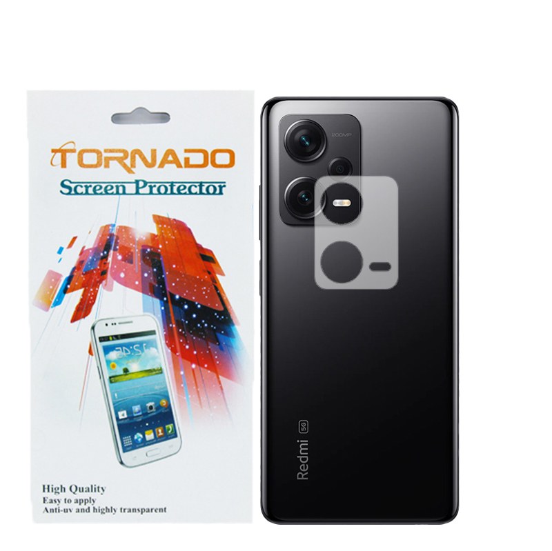 محافظ لنز دوربین تورنادو مدل نانو گلس مناسب برای موبایل شیائومیNote 12 Pro 5G بسته 40 عددی