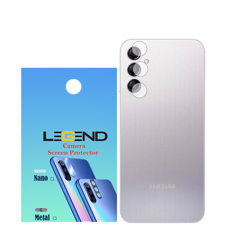محافظ لنز دوربین لجند مدل نانو گلس مناسب برای موبایل سامسونگ Galaxy A14