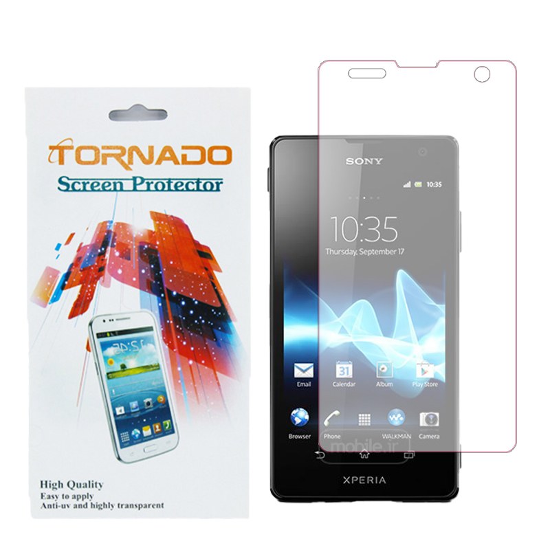 گلس محافظ صفحه نمایش نانوگلس تورنادو مناسب موبایل SONY TX