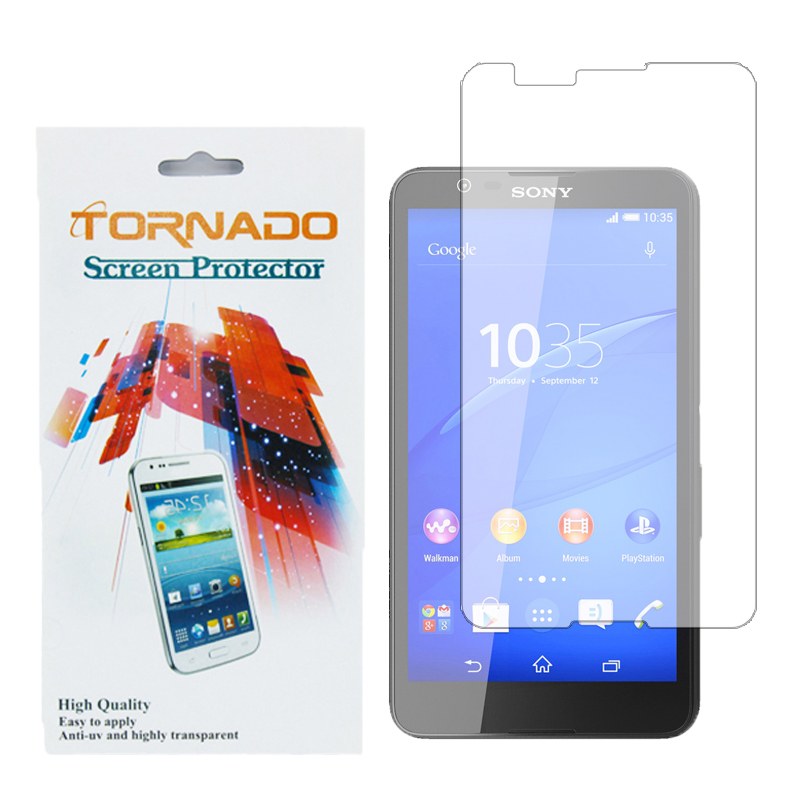 گلس محافظ صفحه نمایش نانوگلس تورنادو مناسب موبایل SONY E4