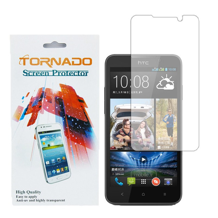 گلس محافظ صفحه نمایش نانوگلس تورنادو مناسب موبایل HTC D516