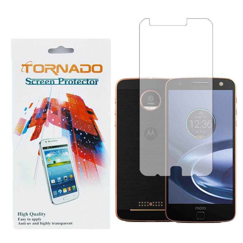 گلس محافظ صفحه نمایش نانوگلس تورنادو مناسب موبایل motorola Z FORC
