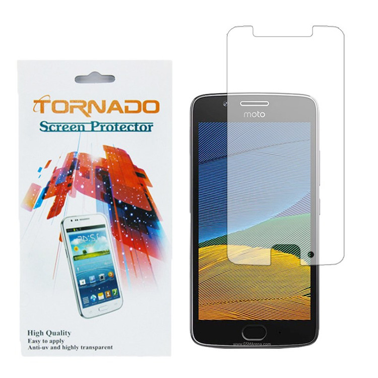 گلس محافظ صفحه نمایش نانوگلس تورنادو مناسب موبایل motorola MOTO G5