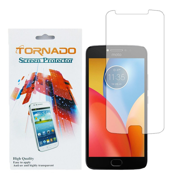 گلس محافظ صفحه نمایش نانوگلس تورنادو مناسب موبایل پلاس motorola E4