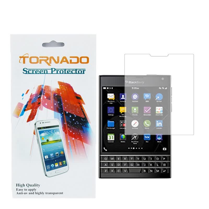 گلس محافظ صفحه نمایش نانو گلس تورنادو مناسب موبایل BlackBerry pasport