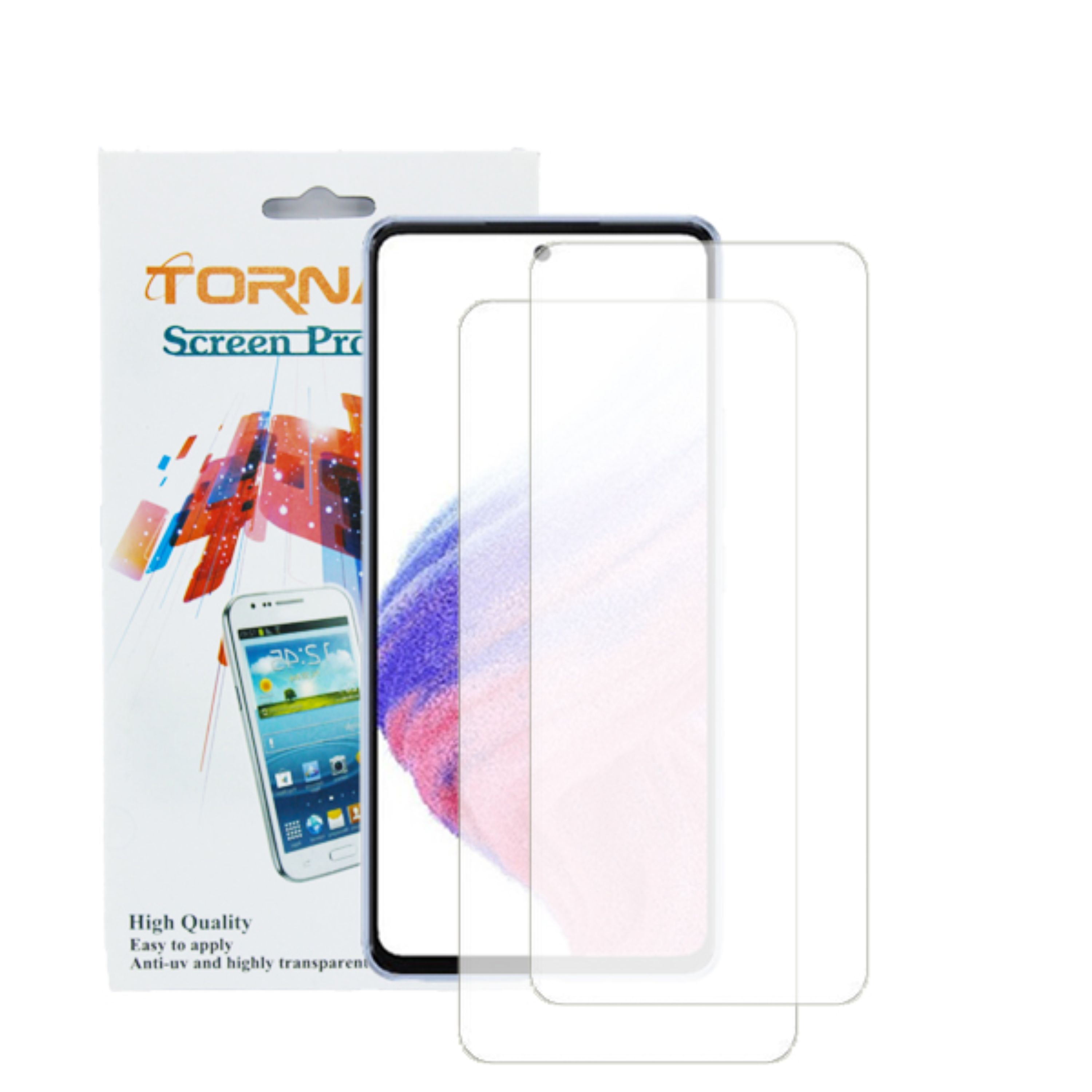گلس محافظ صفحه نمایش نانو گلس مدل تورنادو برای گوشی سامسونگ Galaxy A53 5G بسته 2عددی