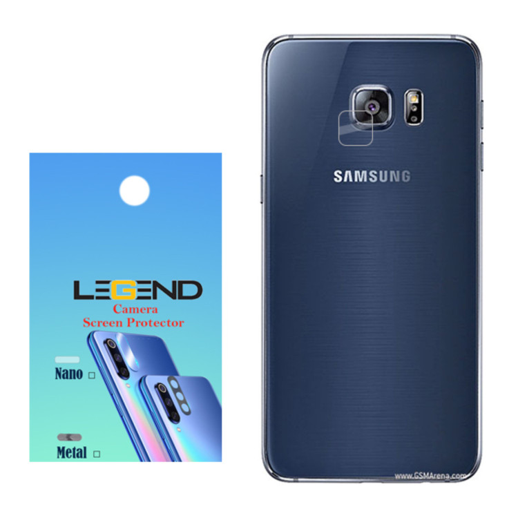 محافظ لنز دوربین لجند مدل نانو گلس مناسب برای موبایل سامسونگ Galaxy S6 Edge Plus