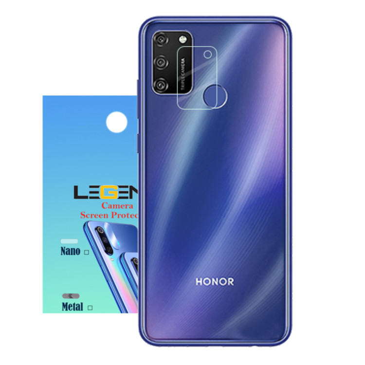 محافظ لنز دوربین لجند مدل نانو گلس مناسب برای موبایل هوآوی Honor 9A