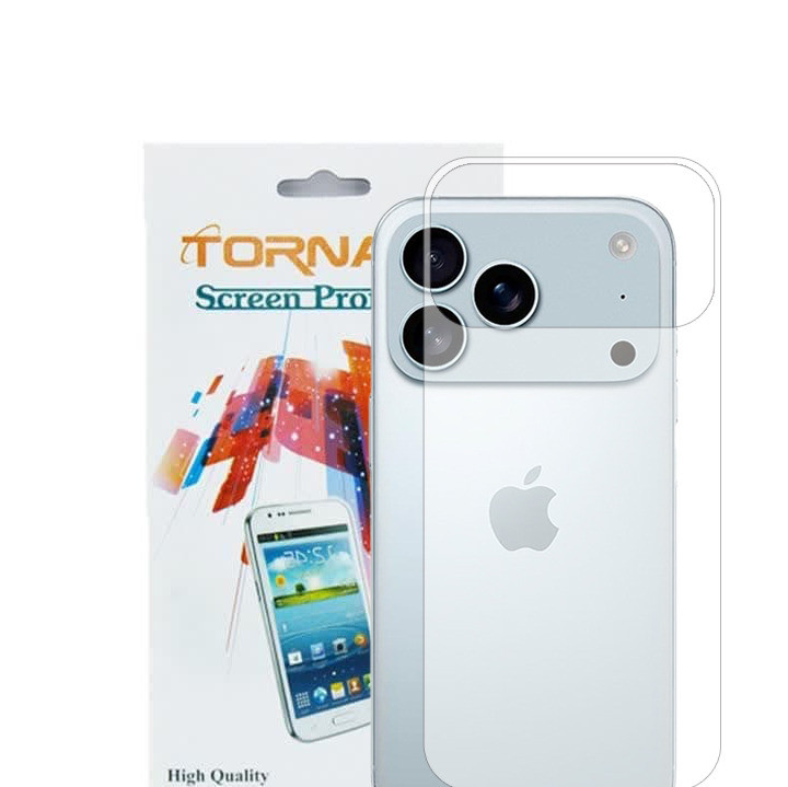 برچسب پوششی پشت گوشی تورنادو مدل فول مناسب برای موبایل اپل iPhone 18 Pro Max
