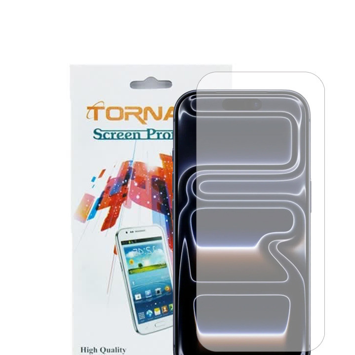محافظ صفحه نمایش تورنادو مدل نانو گلس مناسب برای موبایل اپل iPhone 18 Pro