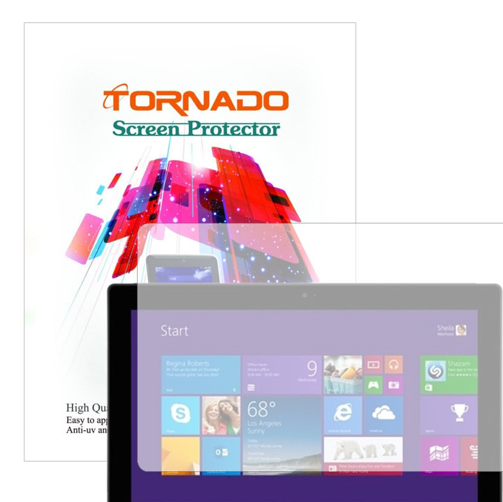 محافظ صفحه نمایش تورنادو مدل نانو گلس مناسب برای تبلت مایکروسافت Surface Pro 2