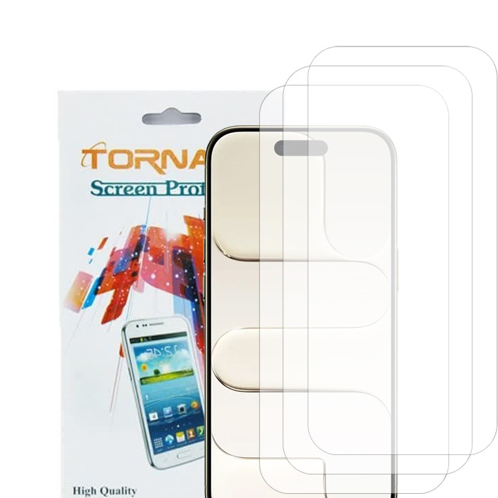 محافظ صفحه نمایش تورنادو مدل نانو گلس مناسب برای موبایل اپل iPhone Air بسته 3 عددی