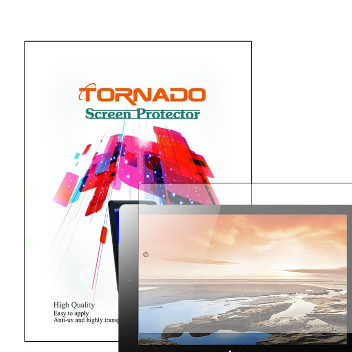 محافظ صفحه نمایش تورنادو مدل نانو گلس مناسب برای تبلت Lenovo Yoga 2 10.1 1050L TAB 10